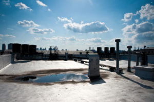 flat commercial roof