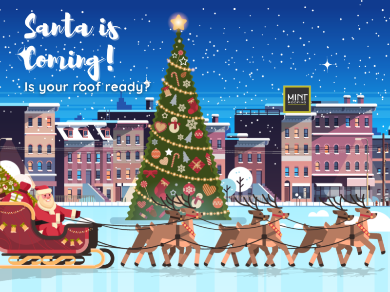 Santa and His Reindeer – How to Prepare Your Commercial Roof