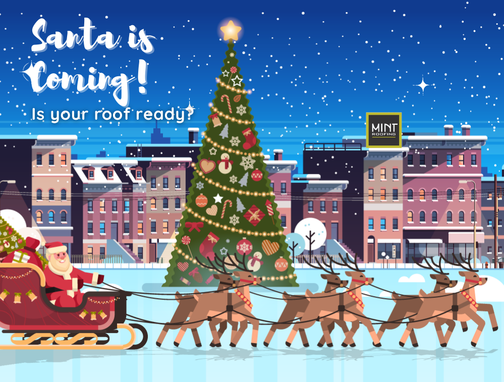 Santa and His Reindeer – How to Prepare Your Commercial Roof