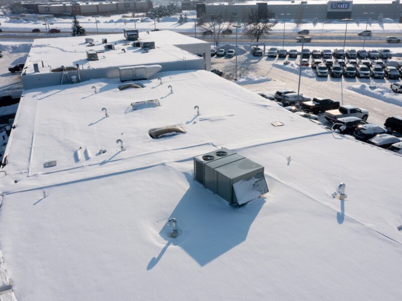 Can Your Commercial Roof Leak in The Winter?