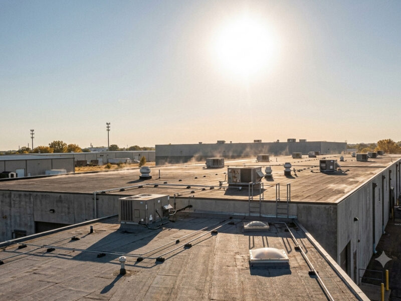 How Extreme Heat Affects Flat Commercial Roofs in Minnesota